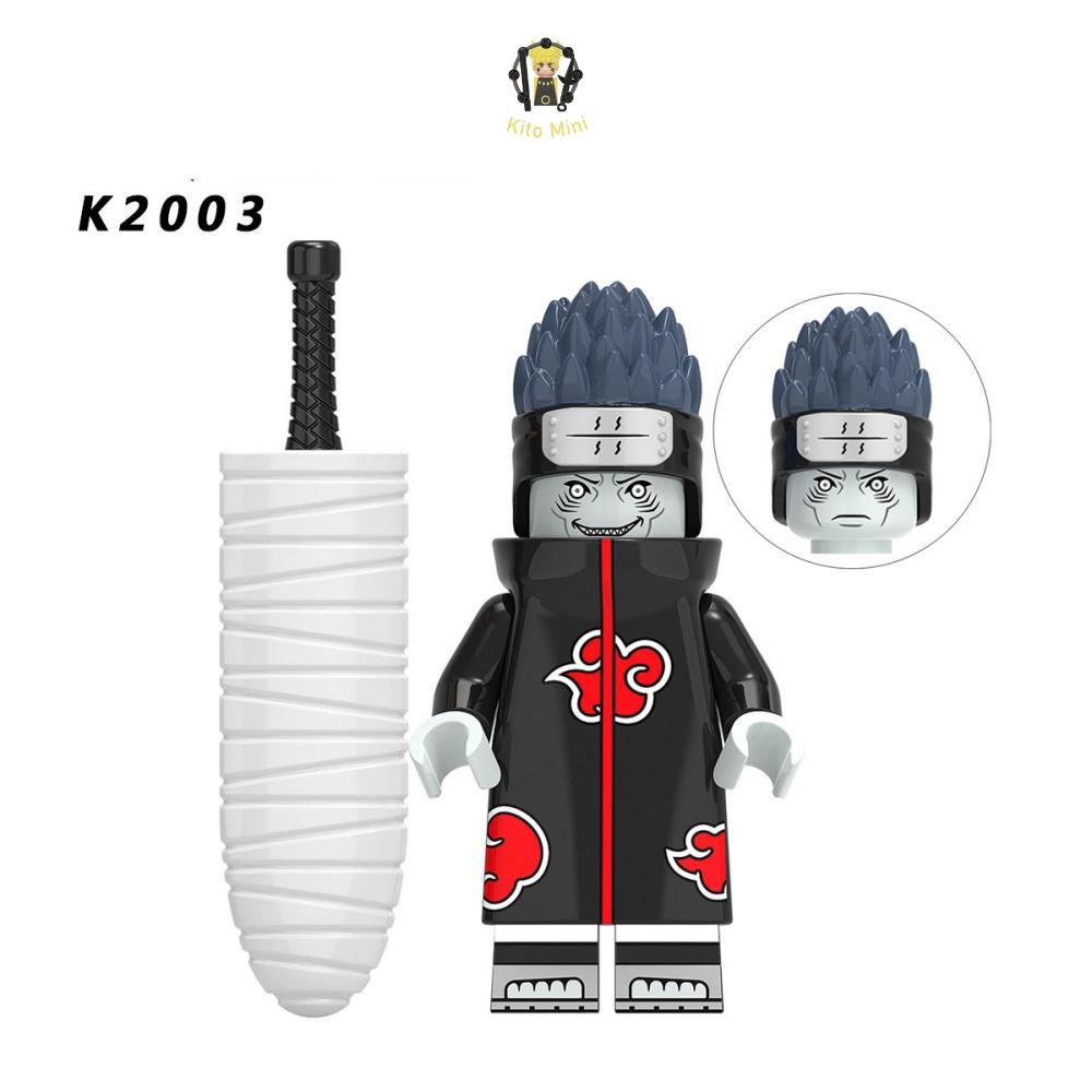 Minifigures Naruto Các Mẫu Nhân Vật Phản Diện Akatsuki KDL801