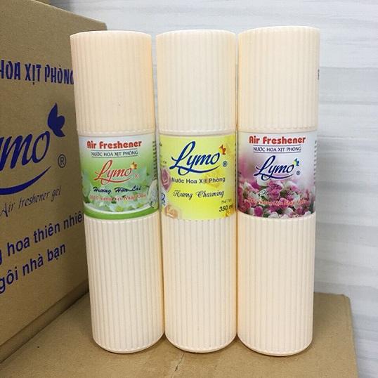 Chai Nước Hoa Xịt Phòng Lymo 200ml Màu Vàng