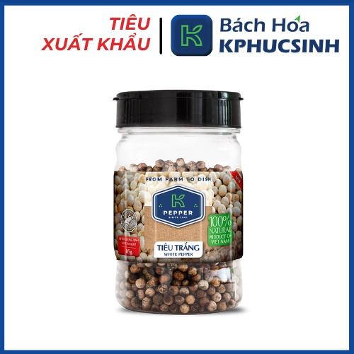 Tiêu trắng hạt K Peper hũ 125g Kphucsinh