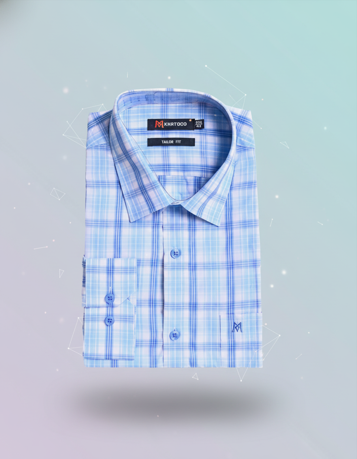 Áo Sơ mi tay dài Khatoco sale 374k ( giá tem 468k)