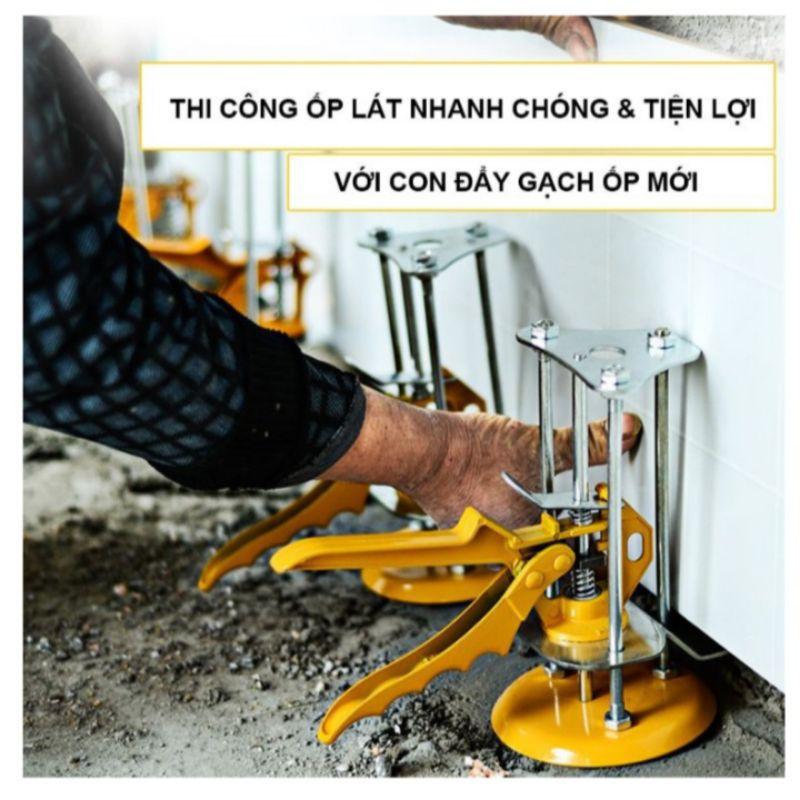 Kích kê chân gạch ốp tường Kích Kê Gạch Ốp Tường - Con Đội Gạch- Kích 3 trụ