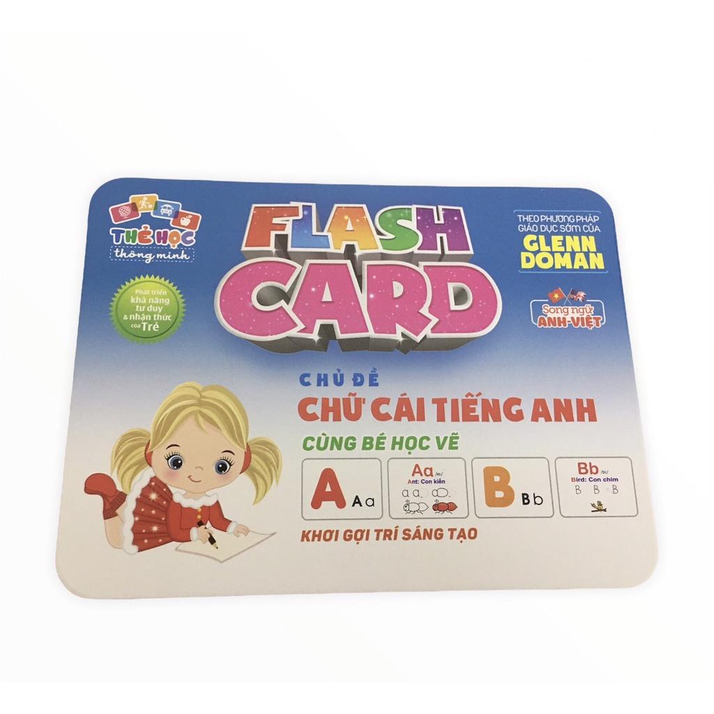 Thẻ Học Thông Minh,Thẻ FlashCards Chủ Đề Chữ Cái Tiếng Anh,Giúp Bé Học Tiếng Anh, Học Vẽ Sáng Tạo