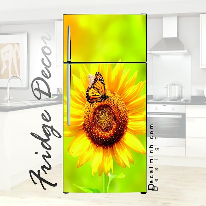 Decal Trang Trí Tủ Lạnh Chống Nước