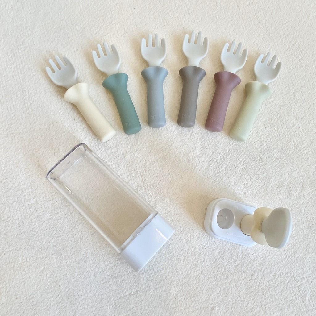 Set thìa dĩa ăn dặm Bluemama