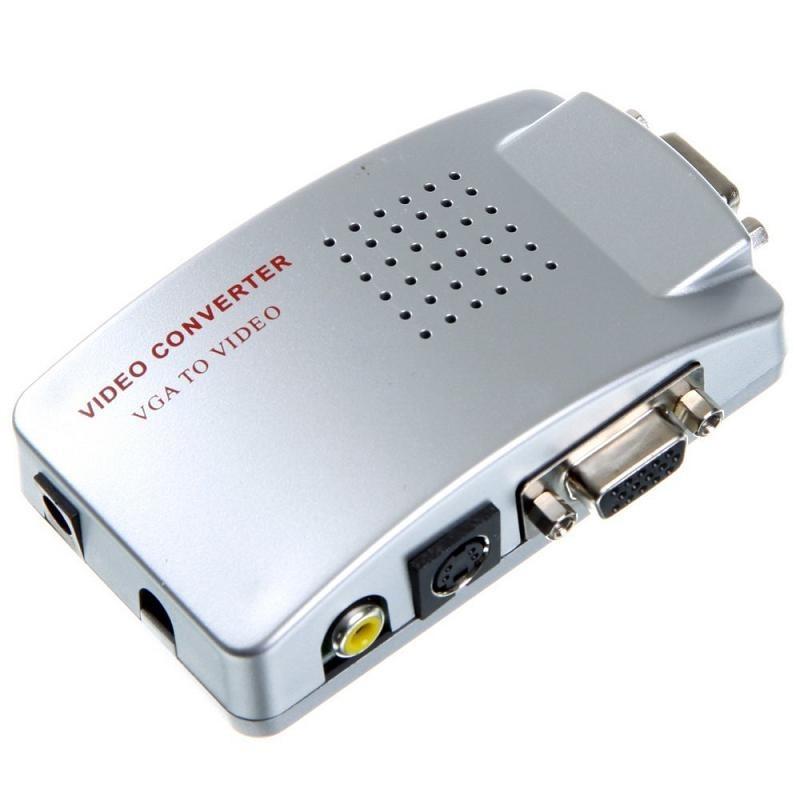 Bộ chuyển đổi VGA sang Video, Svideo VGA to AV - VGA to AV