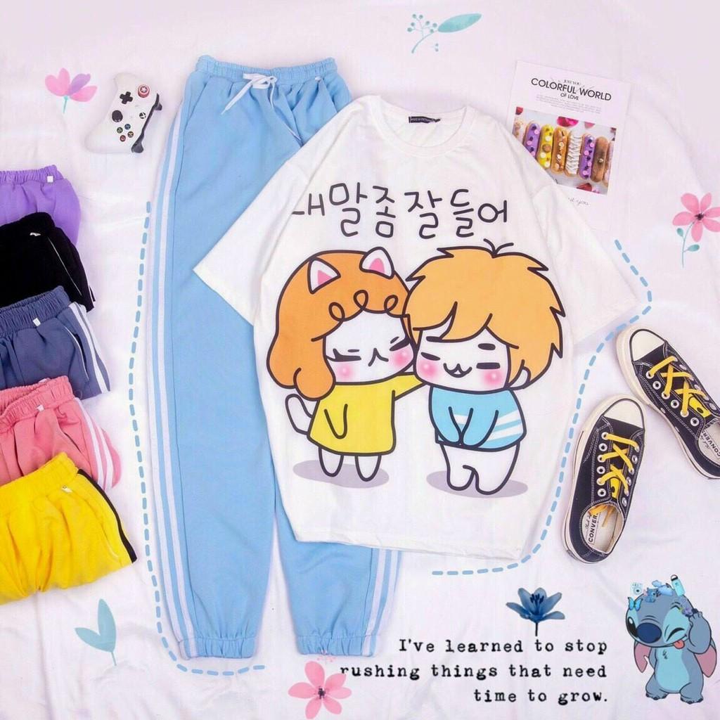 SET THUN NỮ COTTON,NHIỀU MÀU SẮC SINH ĐỘNG,THIẾT KẾ HỌA TIẾT XINH XẮN THỜI TRANG MỚI KME