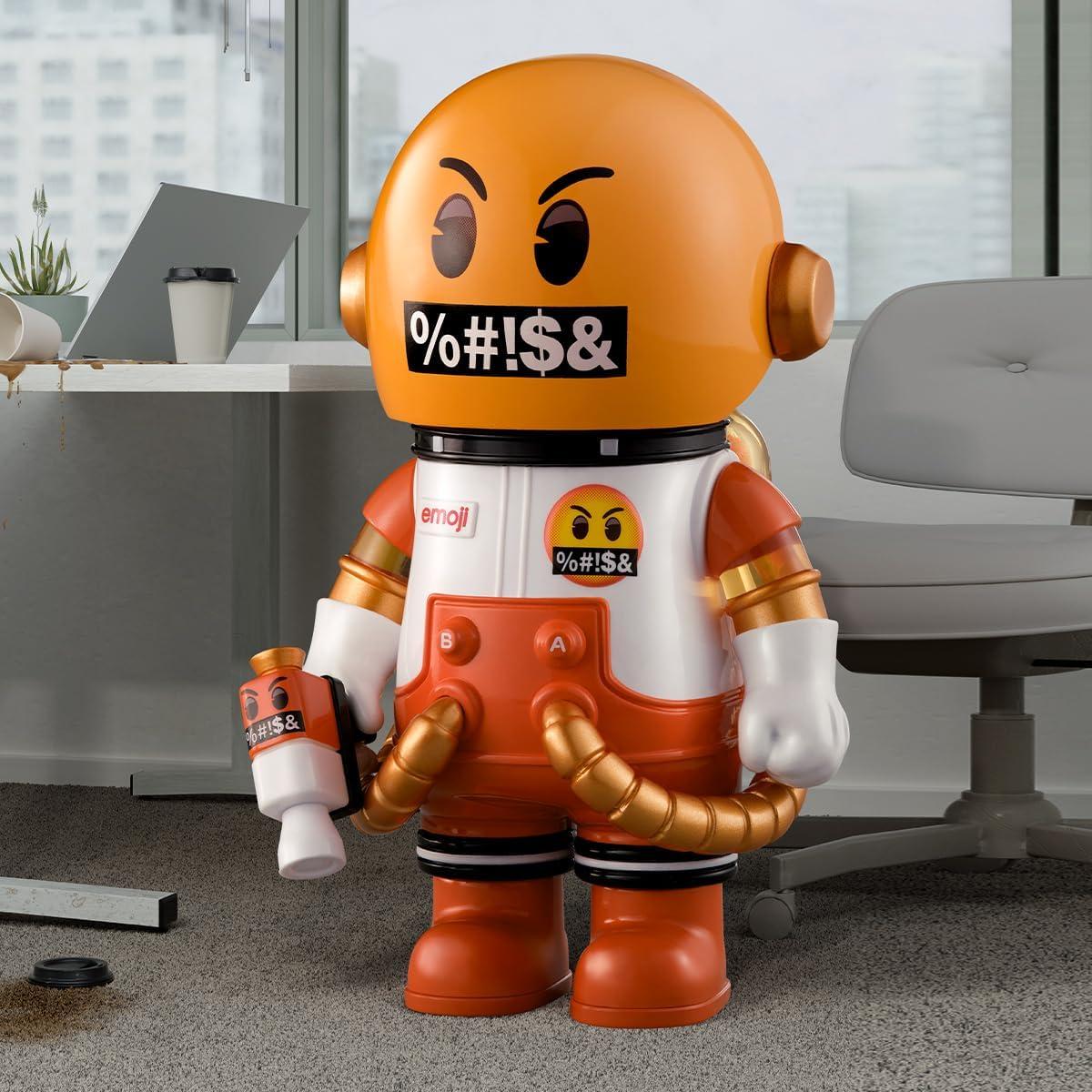 Đồ Chơi Mô Hình Pop Mart Mega Space Molly 100% x Emoji Series 4 (Mẫu Sản Phẩm Bên Trong Là Ngẫu Nhiên)
