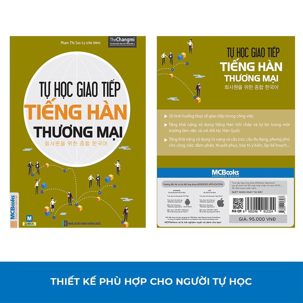 Sách - Tự Học Giao Tiếp Tiếng Hàn Thương Mại