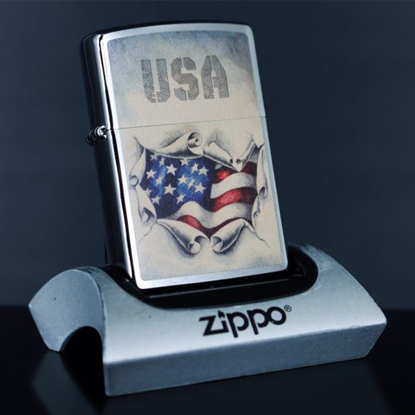 Bật Lửa Zippo 200 Flag Breakthrough