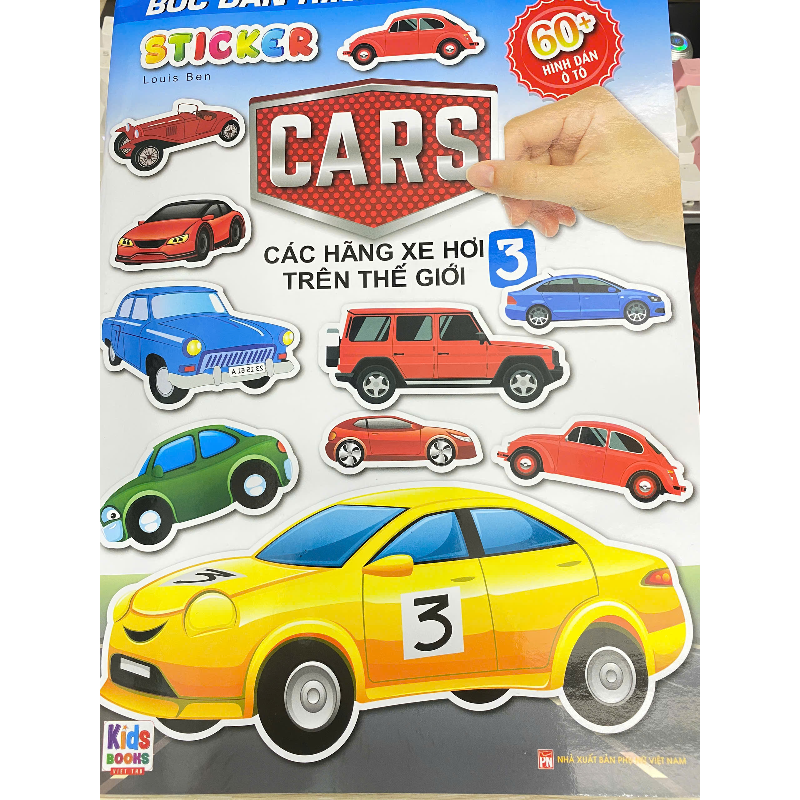 Sách Sticker - Car - Các hãng xe trên thế giới