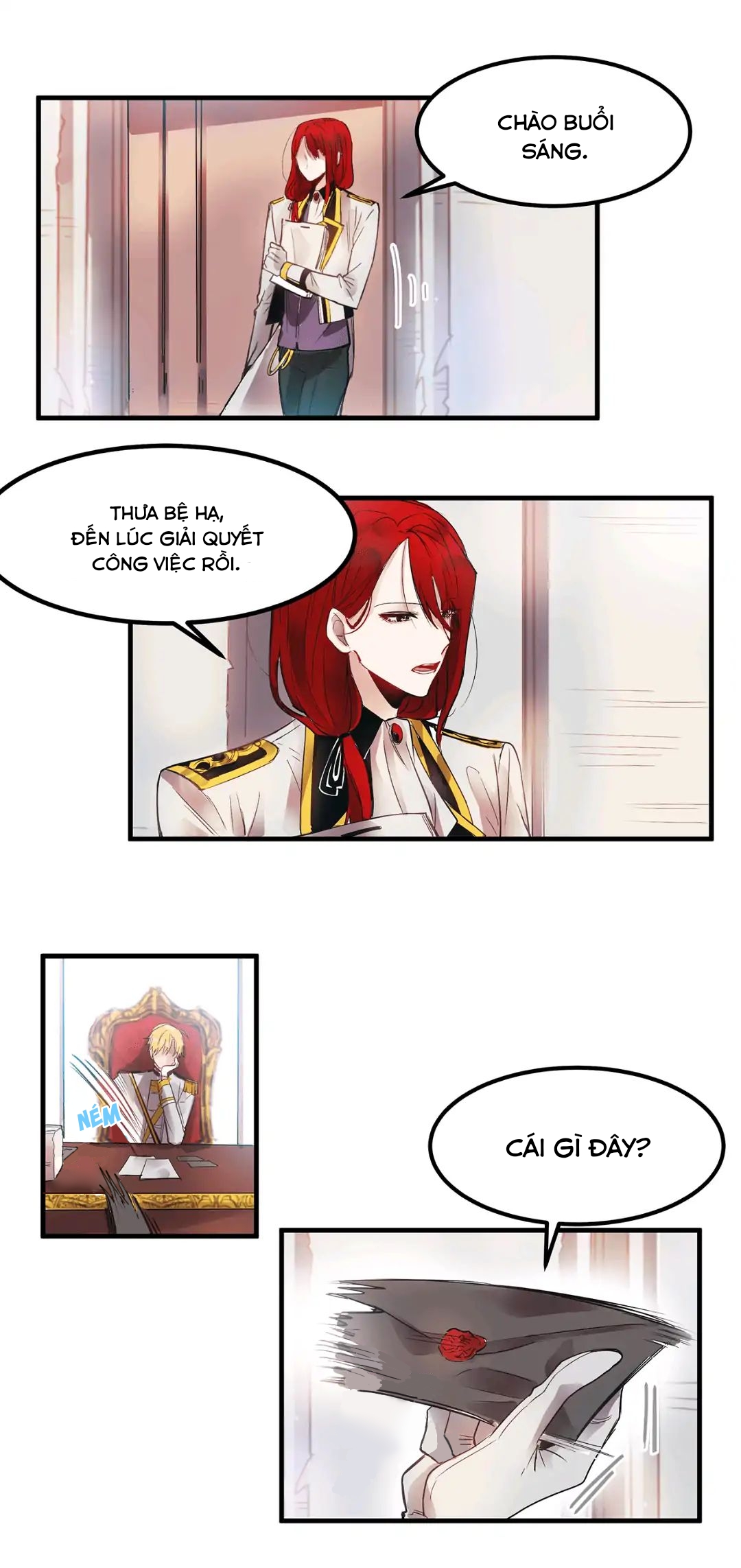 tồn tại với tư cách là vị hôn thê của hoàng đế chapter 4 3