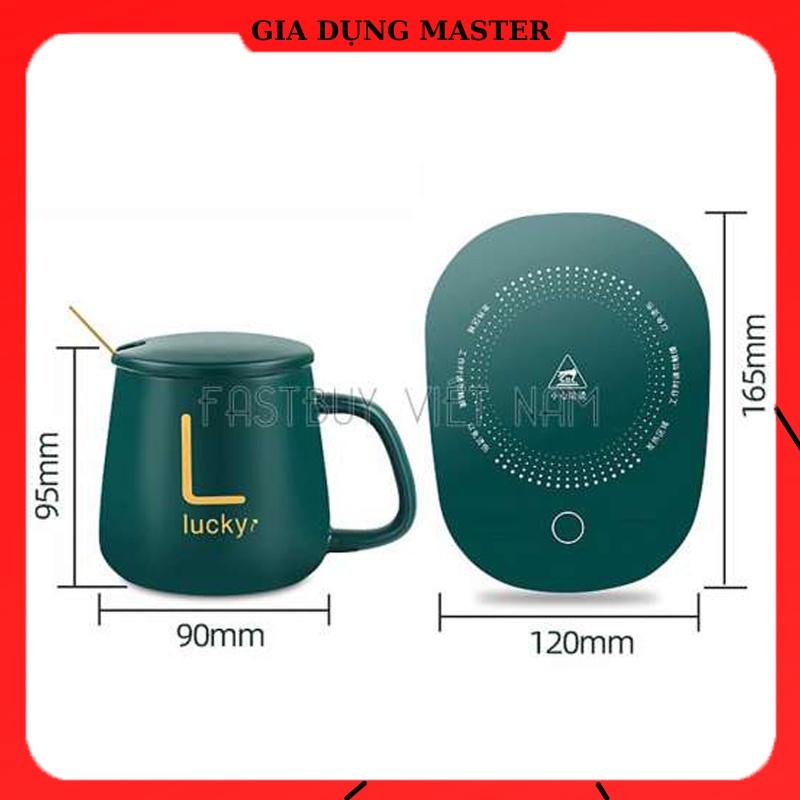 Bộ Cốc Điện Thông Minh Cảm Ứng Đa Năng - Pha trà, pha cafe, hâm cháo, Chưng yến, Sữa... Siêu Tiện Dụng