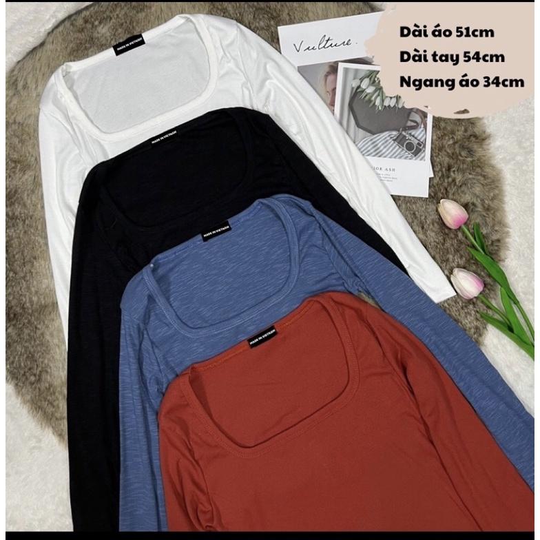 Áo thun tay dài/ áo cổ tròn