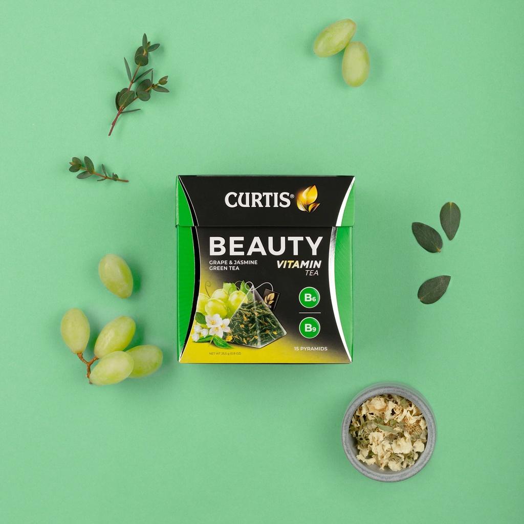 Trà Xanh Túi Lọc Hiệu Curtis Hương Hoa Nhài Và Nho Xanh – Tea Curtis Beauty Tea