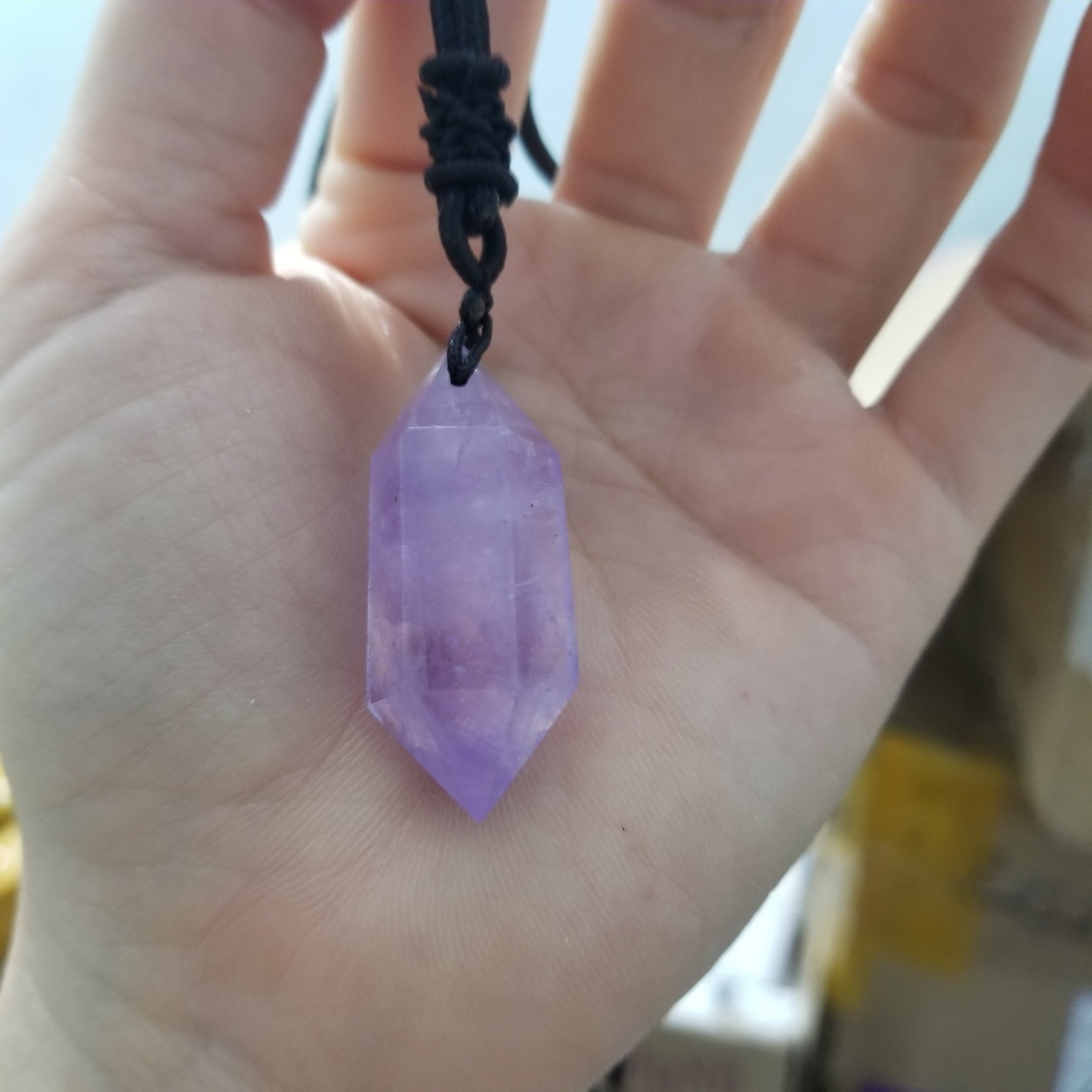 Vòng cổ AMETHYST Thạch Anh Tím - Vòng Cổ Cao Cấp