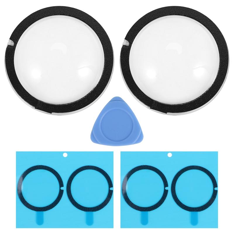 Ống kính bảo vệ camera cơ thể dính bảo vệ bộ dụng cụ che phủ ống kính với chất kết dính cho insta 360 một x2