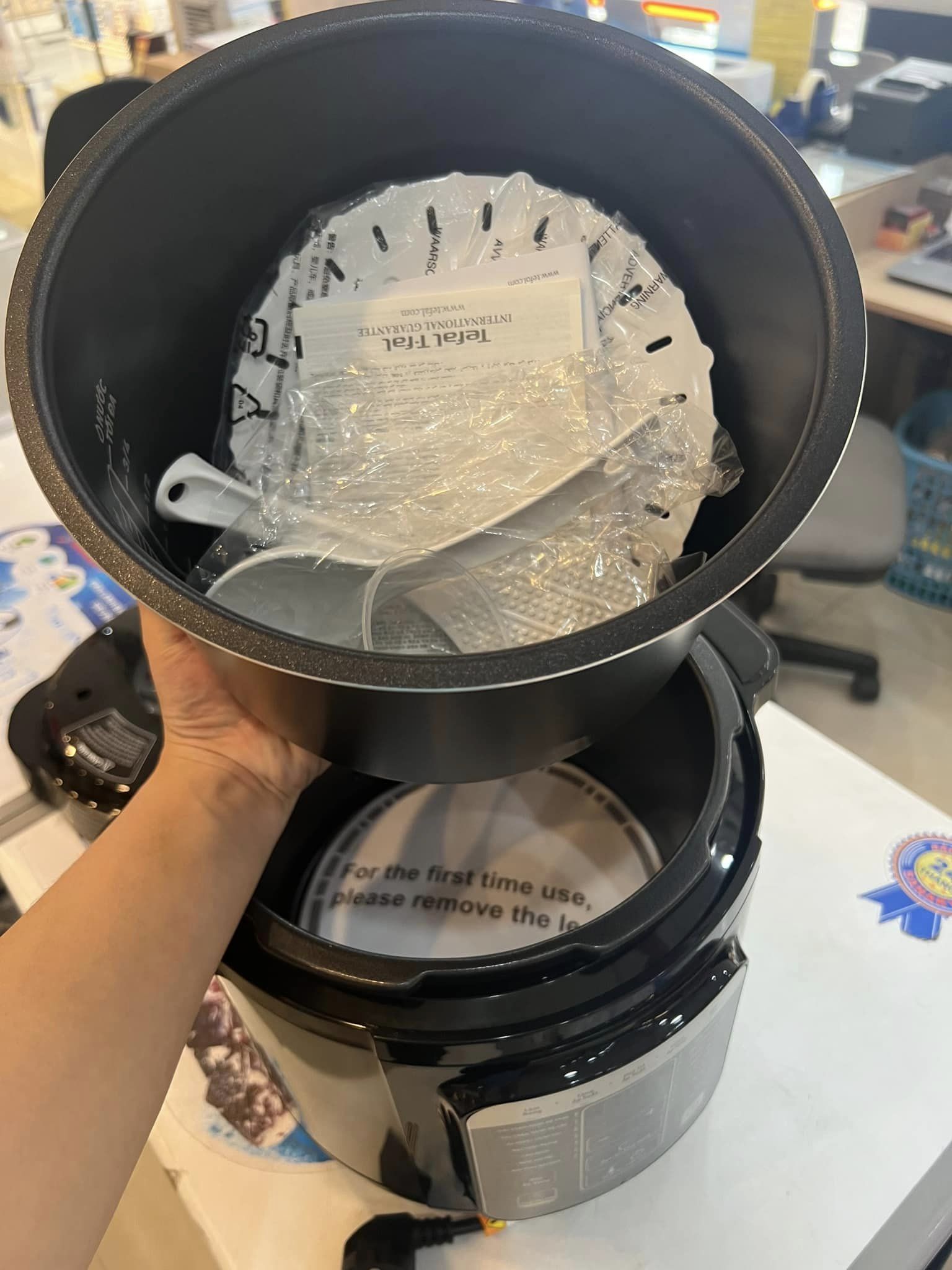 Nồi Áp Suất Điện Tử Đa Năng Tefal Home Chef CY601868 - bảo hành chính hãng 2 năm, hàng nhập khẩu