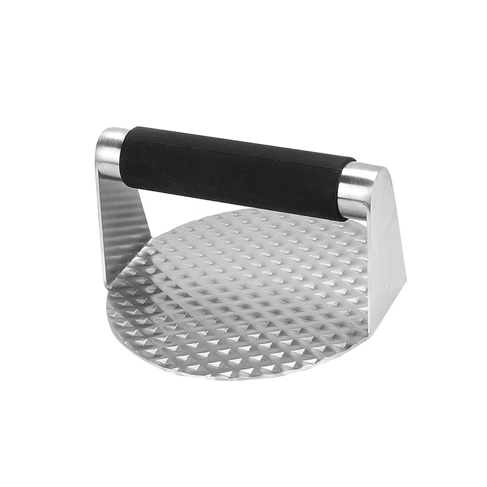 304 Stainless Steel Burger Press Nonstick Meat Smasher for Steaks Meat Grill