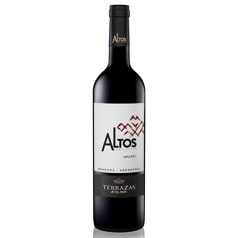 Rượu vang đỏ Terrazas Altos Malbec 13.5% - 15.5% 750ml - Không hộp