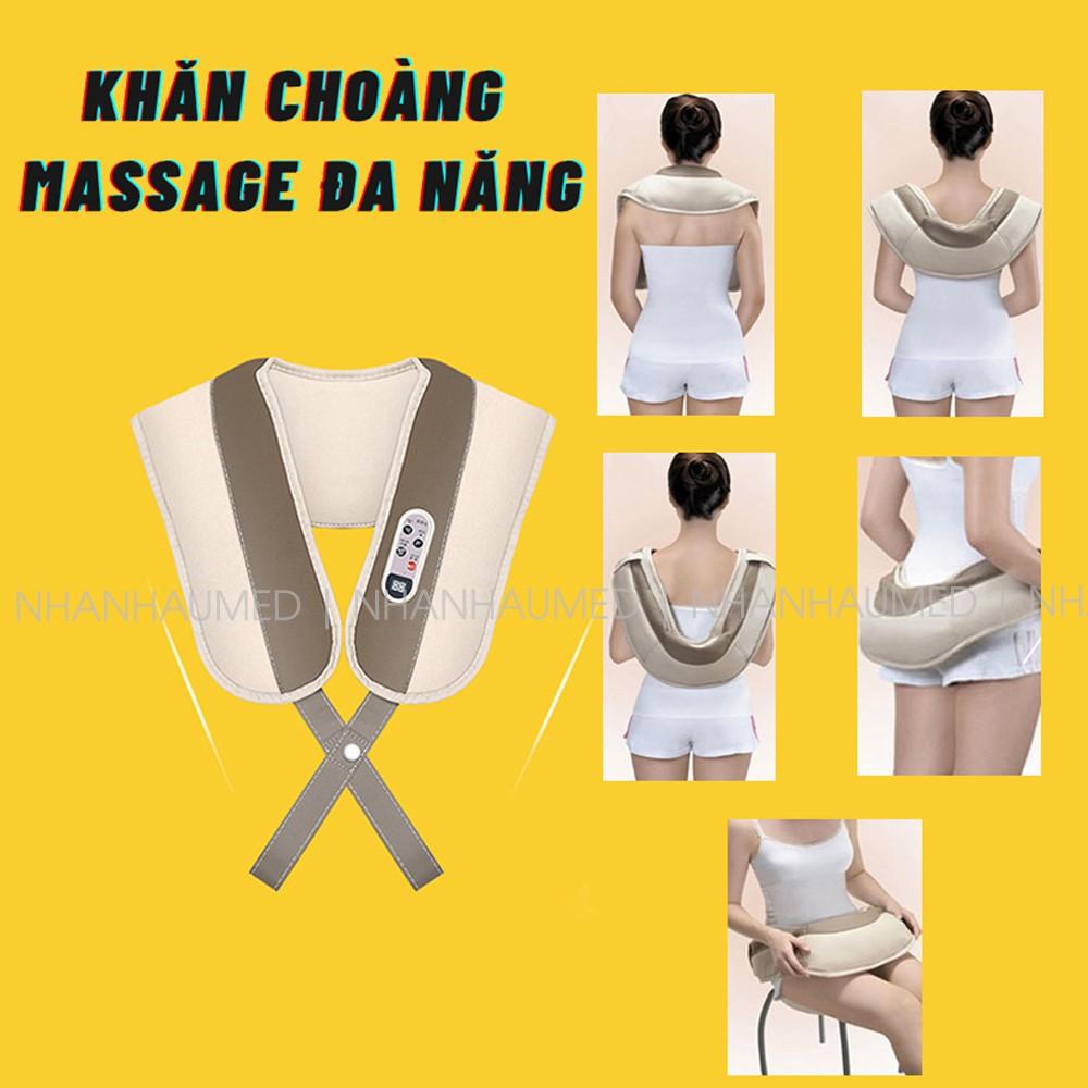 Máy Đấm Lưng Massage - Xoa Bóp - Ấn Huyệt - Đai Massage, Đấm Bóp Toàn Thân Công Nghệ Nhật