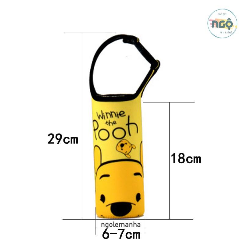 TÚI ĐỰNG BÌNH / LY GIỮ NHIỆT TIỆN LỢI < 650ml - Họa tiết tươi sáng