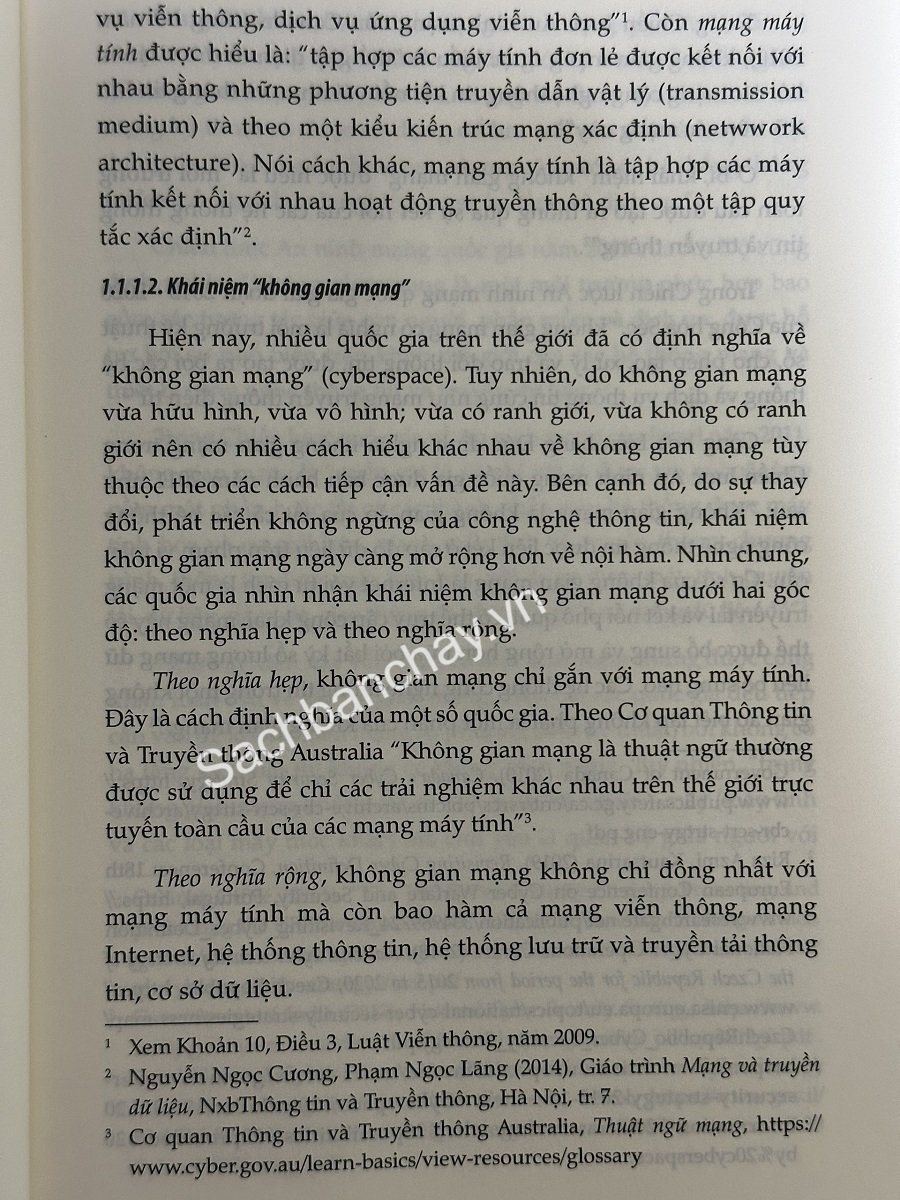 An Ninh Mạng Ở Việt Nam Hiện Nay - Những Vấn Đề Lý Luận Và Thực Tiễn (Sách Chuyên Khảo)