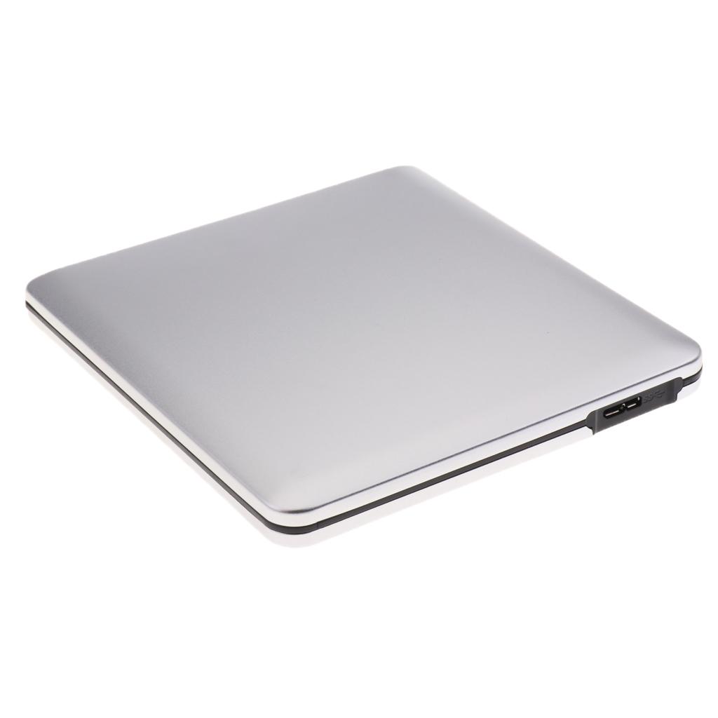 USB 3.0 Siêu Mỏng Ổ Đĩa Quang CD/DVD-RW Đốt Nhà Văn Cho Máy Tính Hỗ Trợ WIN8