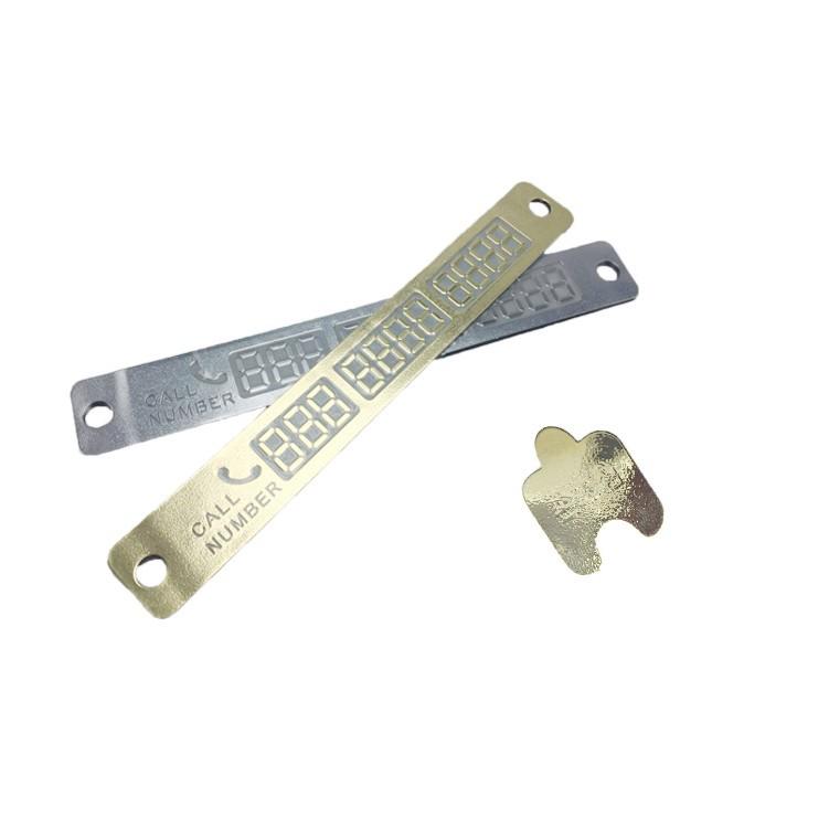 Bảng ghi dành cho xe ô tô dùng khi đỗ xe