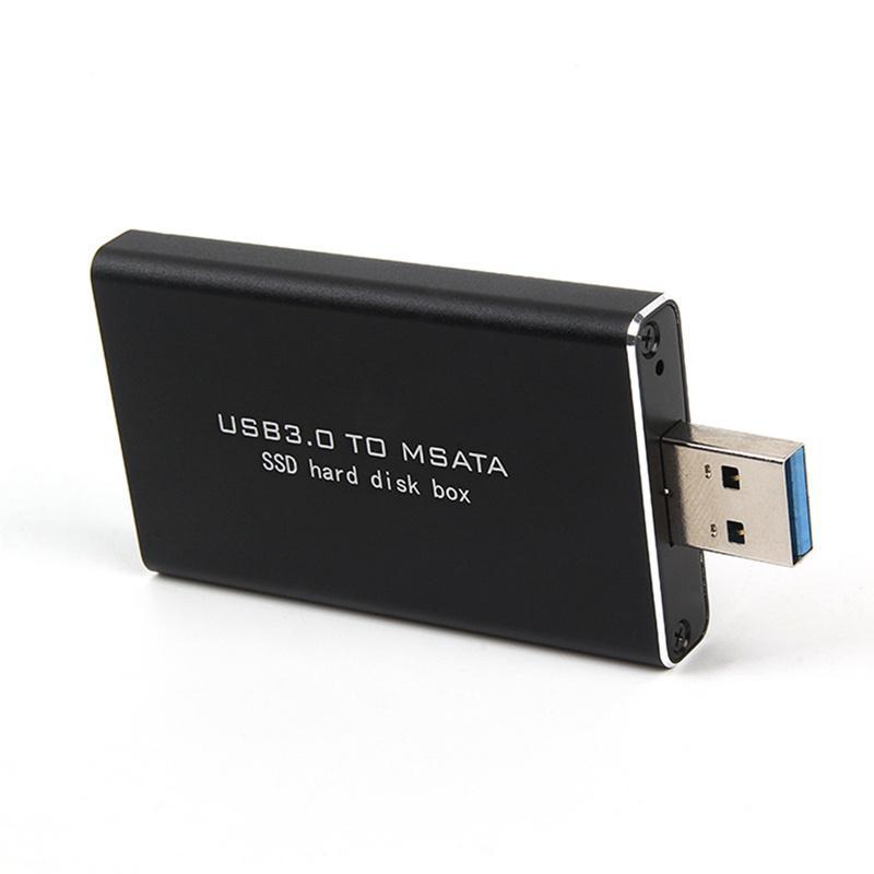 Hộp Đựng Ổ Cứng Ngoài MSATA - USB 3.0 - MSATA SSD USB3.0 - MSATA M2 SSD HDD Ốp