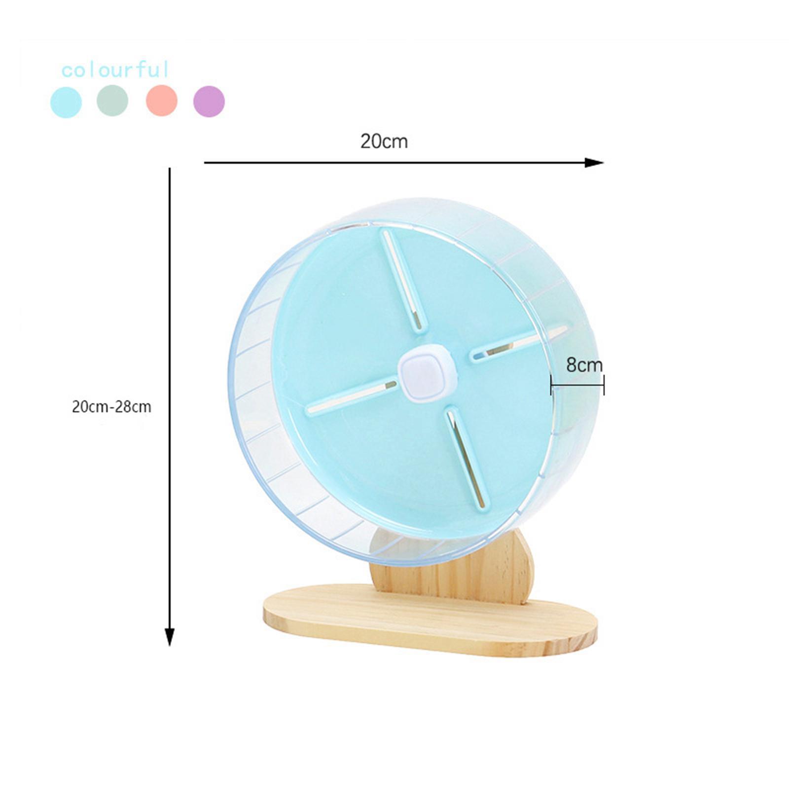Hamster Running Wheel, 7.9inch Silent Roller Exercise Running Wheel Toy for Hamster Guinea Small Pets