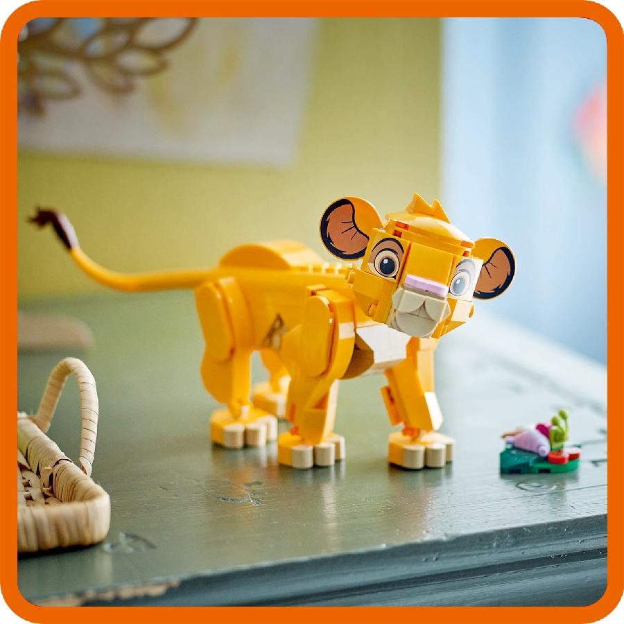 LEGO DISNEY PRINCESS 43243 Đồ Chơi Lắp Ráp Vua Sư Tử Simba (222 chi tiết)