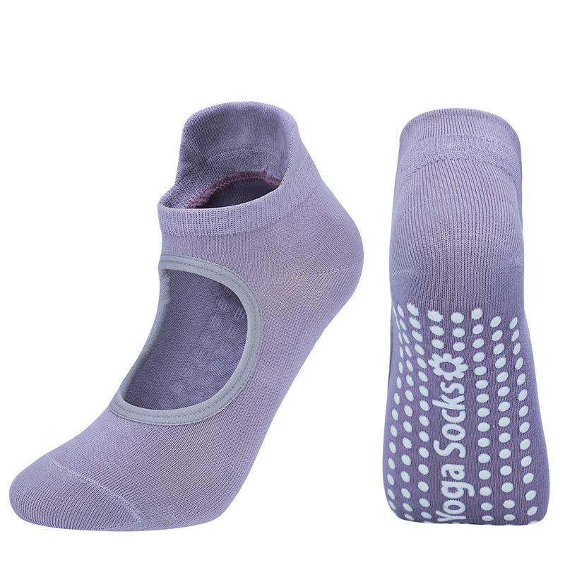 Cộng với kích thước nữ đàn ông yoga pilates vớ thể thao bằng cotton chống trượt trong nhà tập thể dục trong nhà Color: Pink Size: US 5-12 EU35-42