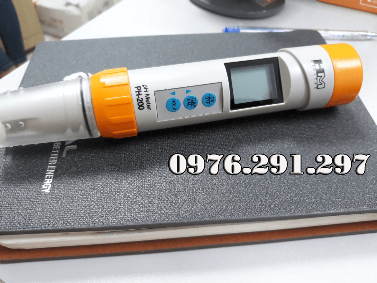 Bút đo PH nước PH200 - Bút đo PH chuyên dùng cho thủy canh HMDigital Mỹ