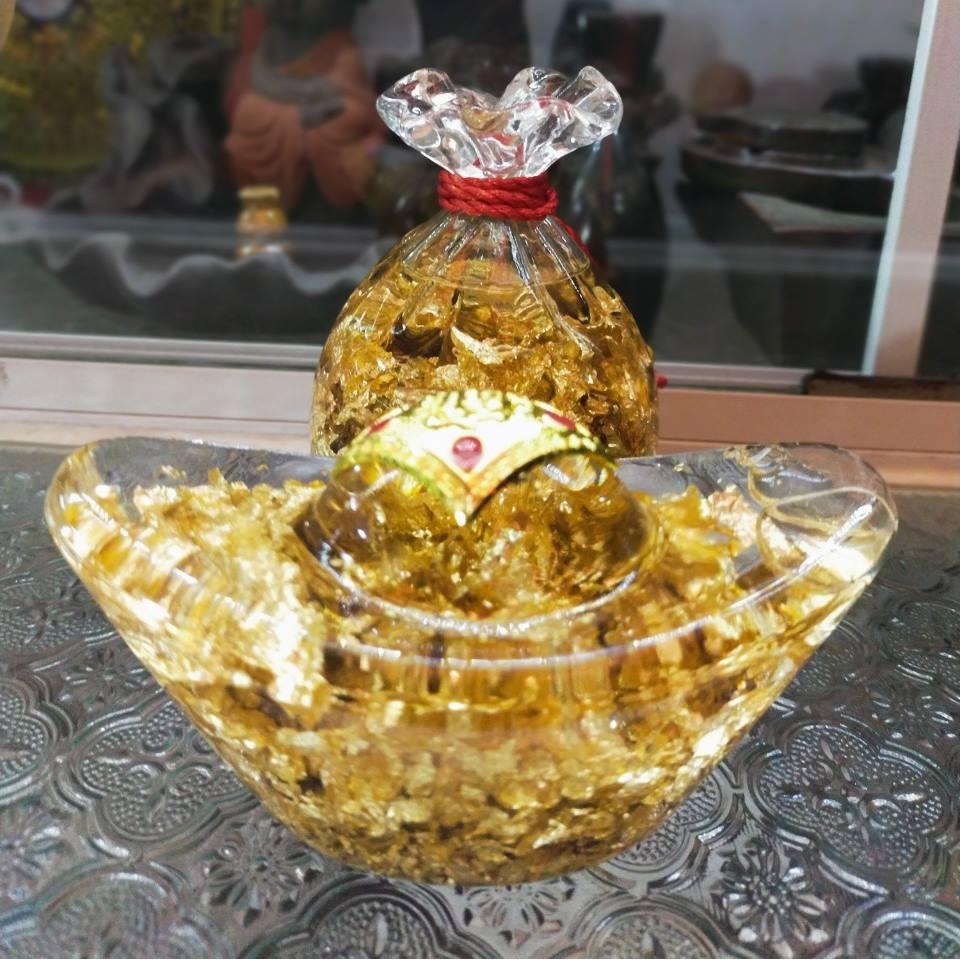 Thỏi,Túi Vàng Lá Kim Nguyên Bảo