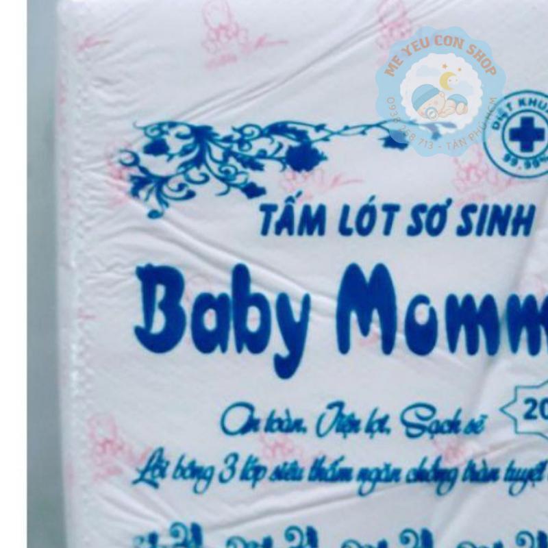 Miếng lót sơ sinh (lót phân xu) Baby Momma (HSD:3/2025)