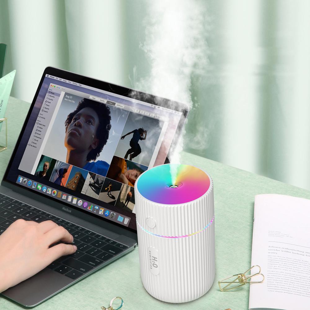 Mini 220ML Phòng Ngủ Ultransonic Không H2O Máy Phun Sương Tạo Độ Ẩm Thơm Ống Giác Hơi Xe Ô Tô Usb Humidificador Mùi Hương Tinh Dầu Thơm Khuếch Tán