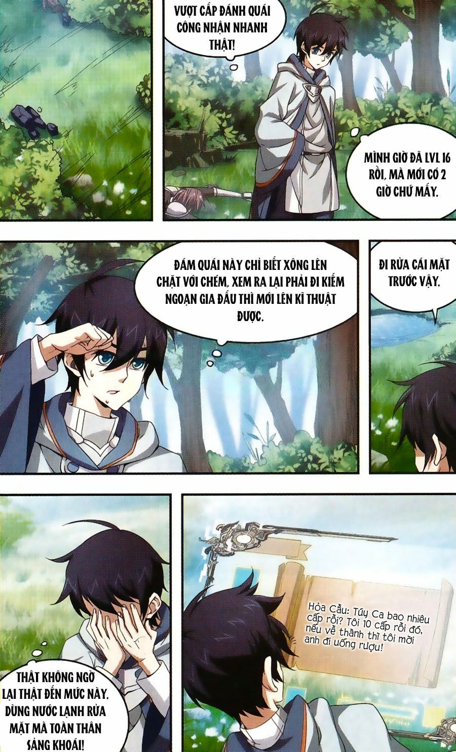 võng du chi cận chiến pháp sư chapter 3 10