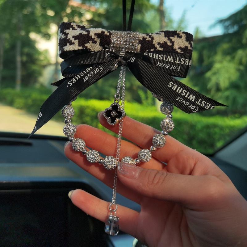 Dây Treo Trang Trí Nội Thất Xe Hơi Đính Đá Kim Cương Sang Trọng