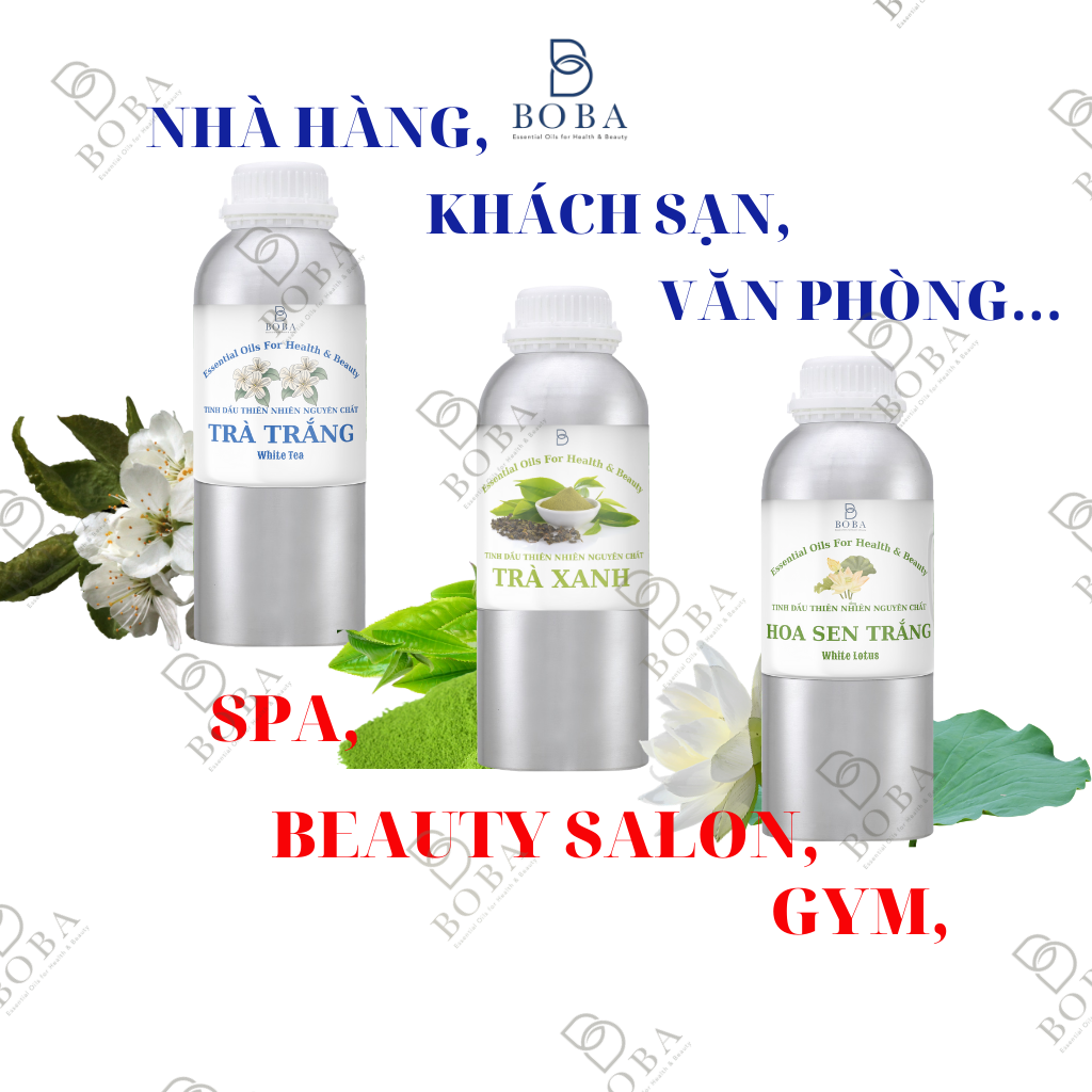 Tinh Dầu Lít Ấn Độ Thư Giãn, Giảm Căng Thẳng Dùng Cho Không Gian Lớn Spa, Gym, Văn Phòng, Kiểm Soát Mùi