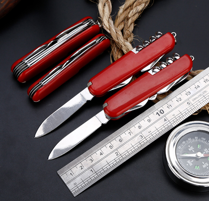 Dụng Cụ Survival 11 Chức Năng Khui Rượu