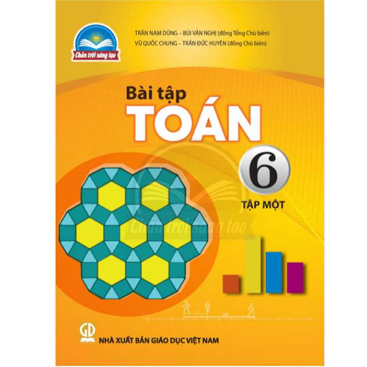 Combo 4 Cuốn Sách Toán Lớp 6 SGK+SBT (Chân trời sáng tạo)