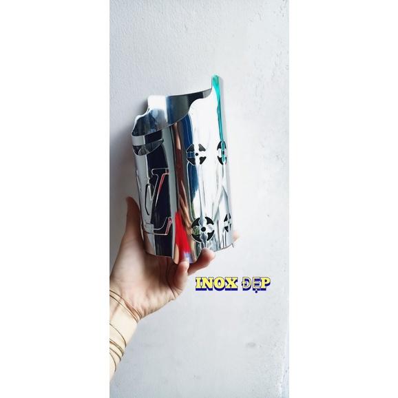 Ống đựng đũa thìa 2 ngăn để bàn, Ống đũa muỗng Inox 304 để bàn cao cấp sang trọng bền lâu