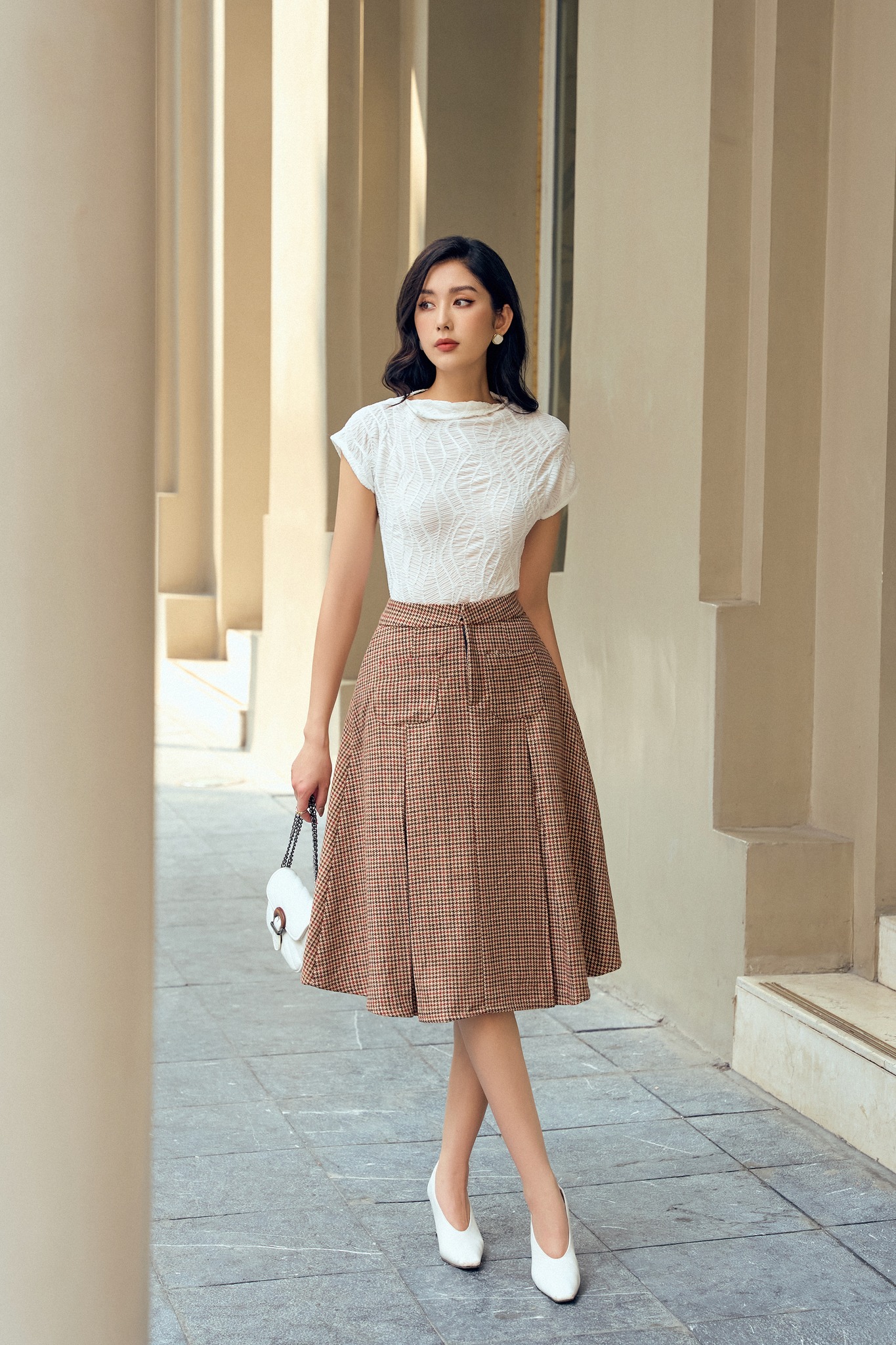 OLV - Chân váy Ishar Pocket Midi Skirt