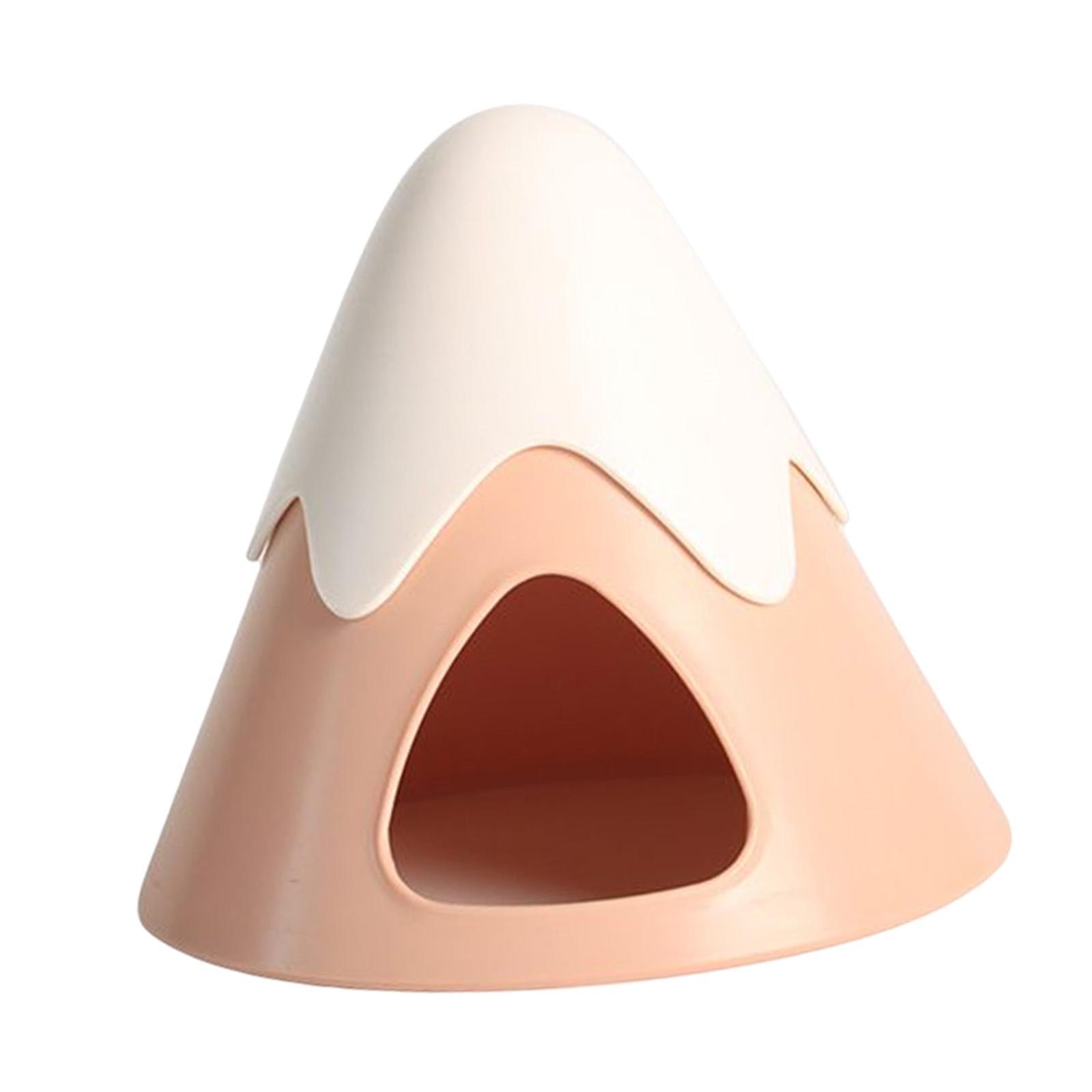 Mini Hamsters House Tent Cave Pet Hideout Hut for Hedgehog Small Animal Squirrel