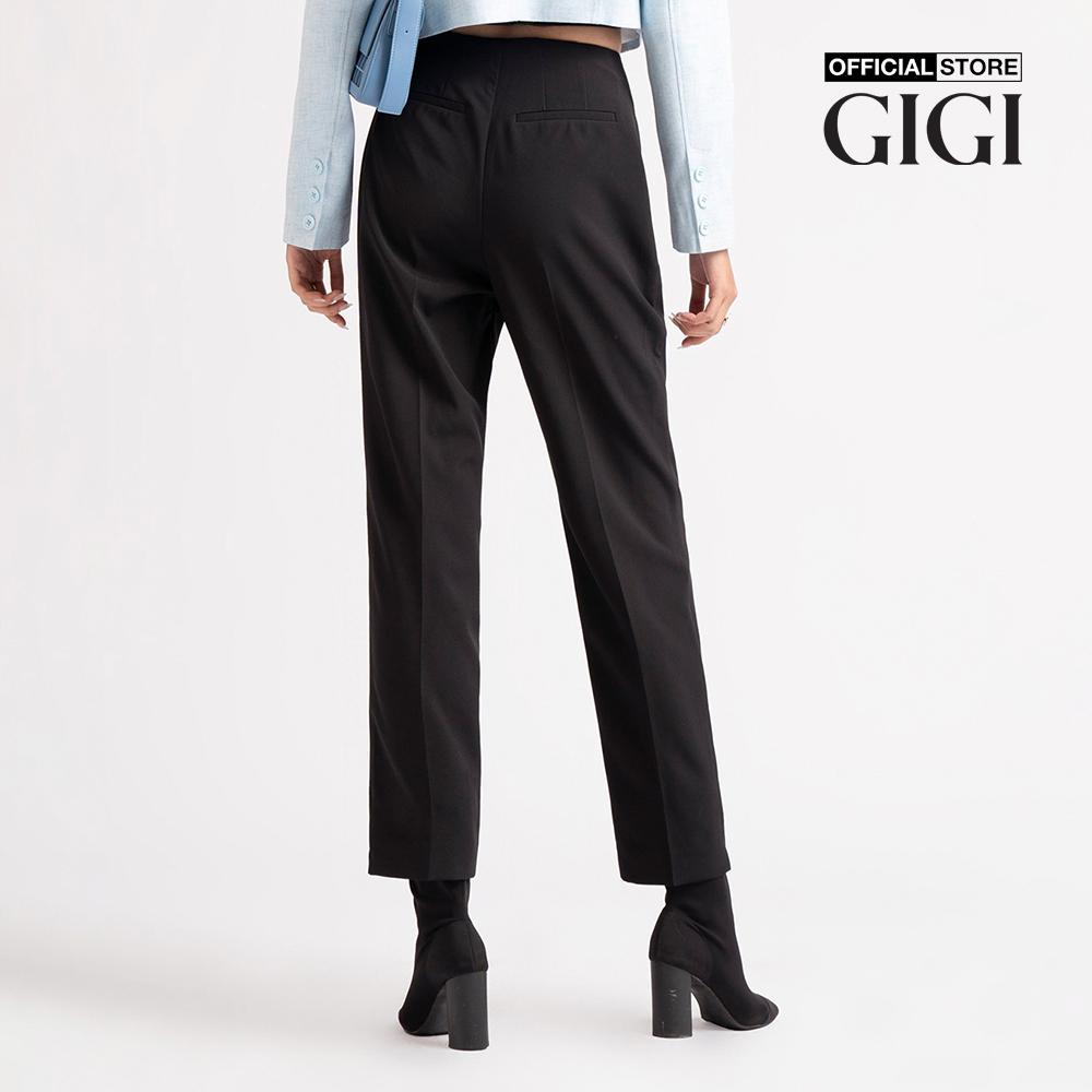 GIGI - Quần tây nữ phom suông nhấn li thời trang G3205P222306