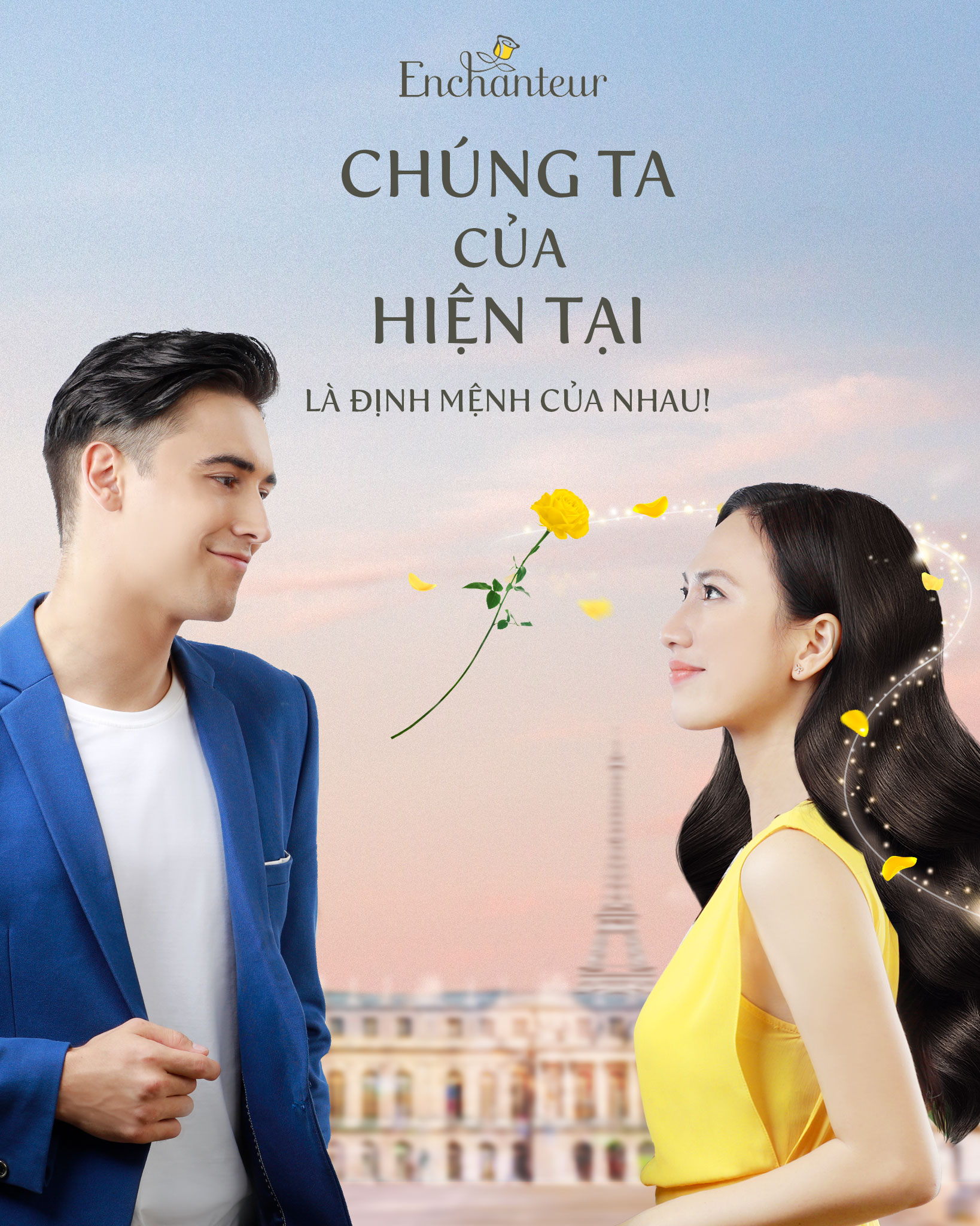 Combo 3 Nước hoa bỏ túi Enchanteur Charming, Delightful, Romantic 18ml/hộp