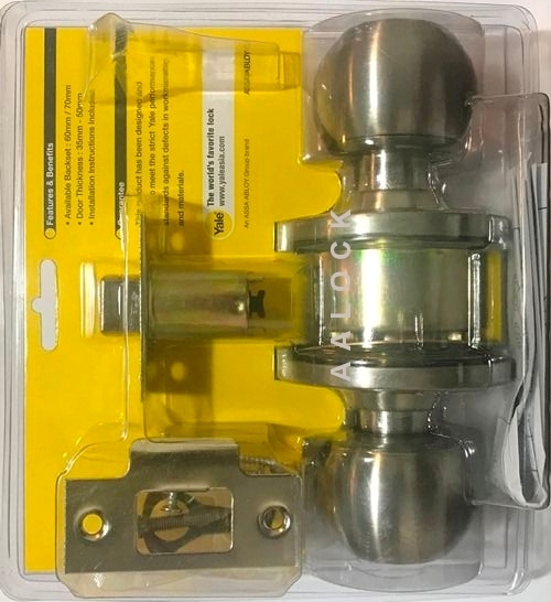 Khóa nắm tròn Yale VCA5242 cho cửa WC