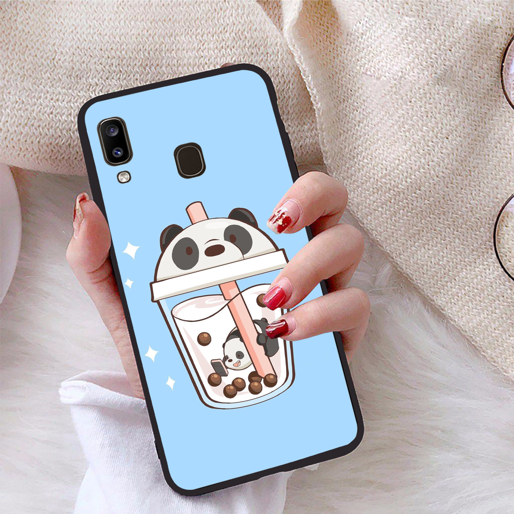 Ốp lưng dành cho Samsung Galaxy A20 viền dẻo TPU Bộ Sưu Tập Phong Cách Trẻ Trung - Hàng chính hãng