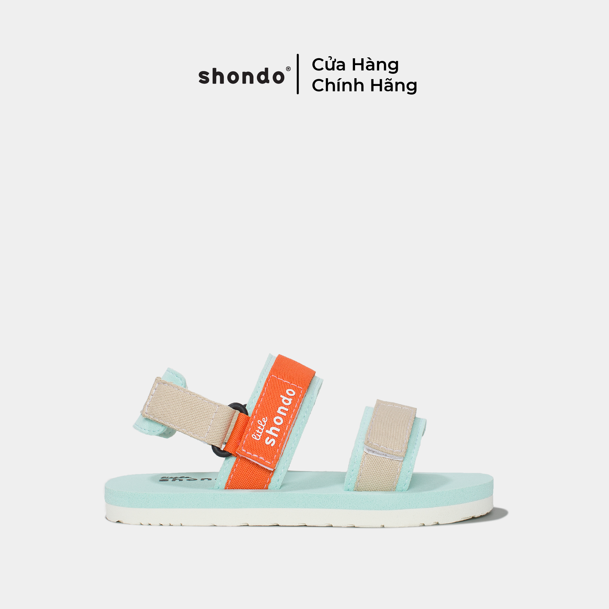 Giày Trẻ Em Shondo Sandals Little Trắng Xanh Hồng LIT3030