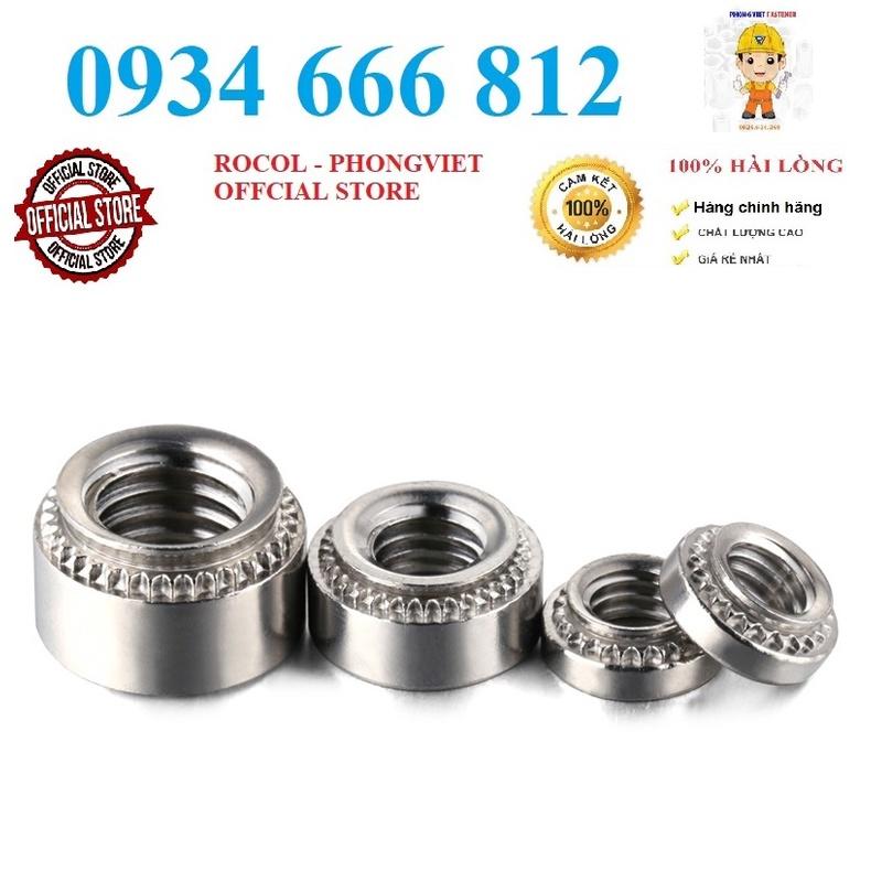 Combo 50c PEM TÁN DẬP M3, M4, M5,M6 INOX 304